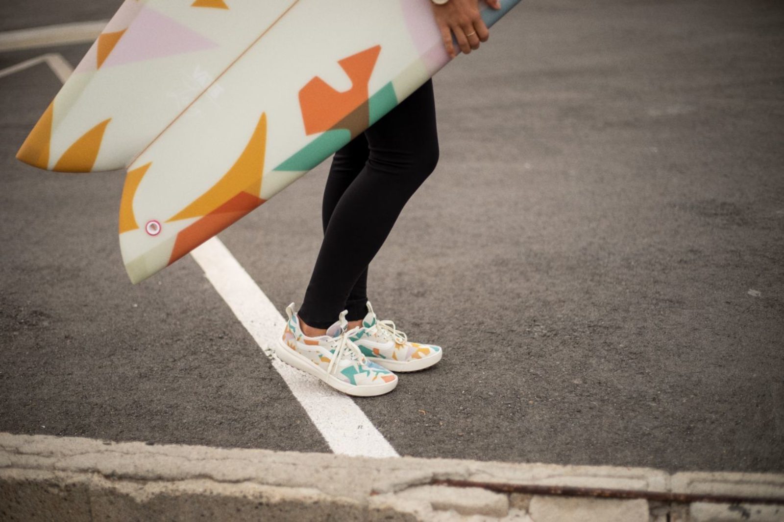 Vans leila hurst on sale abstract